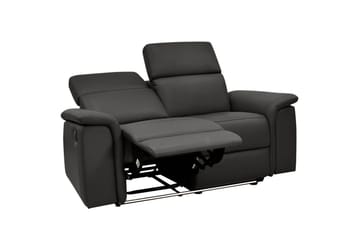 Sofa 2-seter Pareli Brun, PU, Manuell hvilestol - Brun, PU, Manuell hvilestol - Møbler - Sofaer - Reclinersofaer - 2 seters kinosofa & reclinersofa