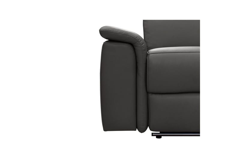 Sofa 2-seter Pareli Brun, PU, Manuell hvilestol - Brun, PU, Manuell hvilestol - Møbler - Sofaer - Skinnsofaer