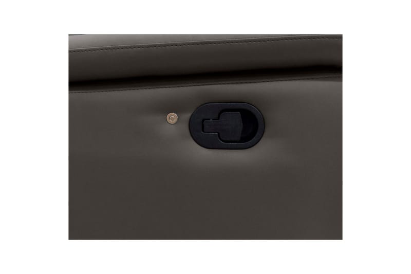 Sofa 2-seter Pareli Brun, Lær/PU, Manuell hvilestol - Brun, Lær/PU, Manuell hvilestol - Møbler - Sofaer - Skinnsofaer