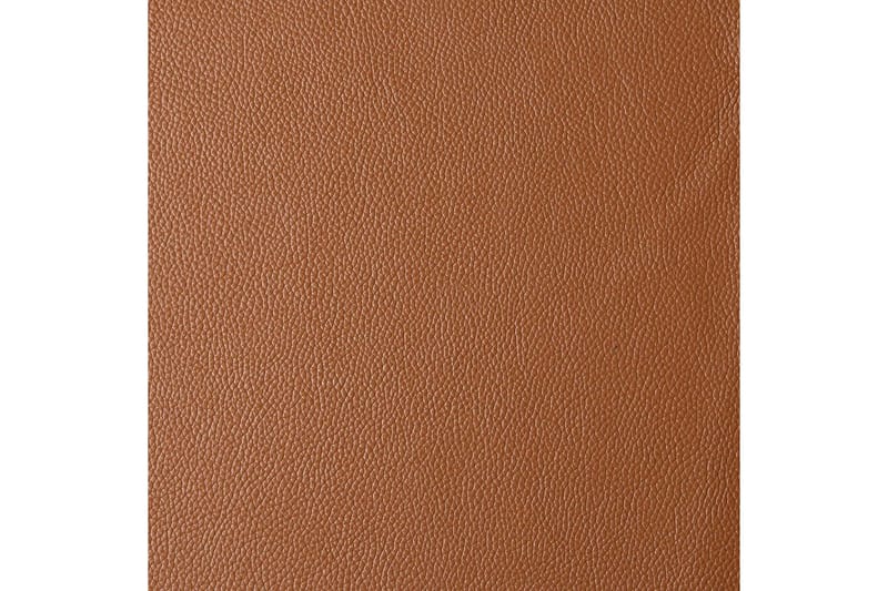 Sofa 3-seter Lund Kognac, Lær/PU, Manuell hvilestol - Kognac, Lær/PU, Manuell hvilestol - Møbler - Sofaer - Sofa 3 seter