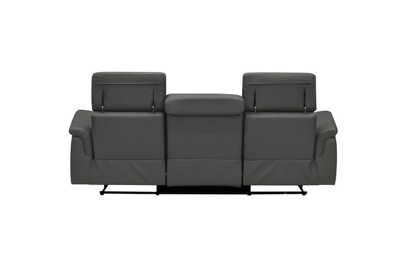 Sofa 3-seter Pareli Svart, PU, Elektrisk recliner - Svart, PU, Elektrisk recliner - Møbler - Sofaer - Sofa 3 seter