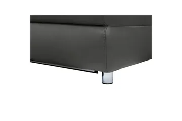 Sofa 3-seter Pareli Svart, PU, Elektrisk recliner - Svart, PU, Elektrisk recliner - Møbler - Sofaer - Sofa 3 seter