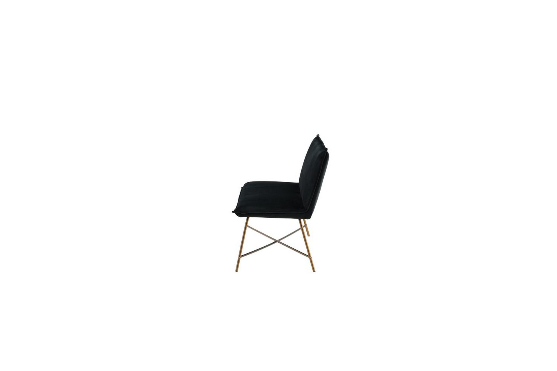 Sofa 3-seters Petra Kobber / Svart Fløyel - Møbler - Sofaer - Sofa 3 seter