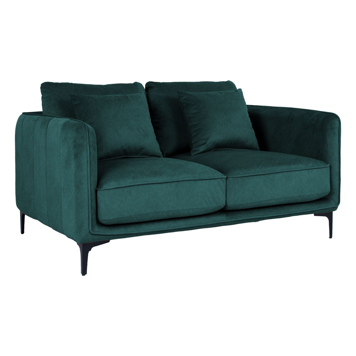 Sofa HOME4YOU Bianka 2-seter Grønn - grønn