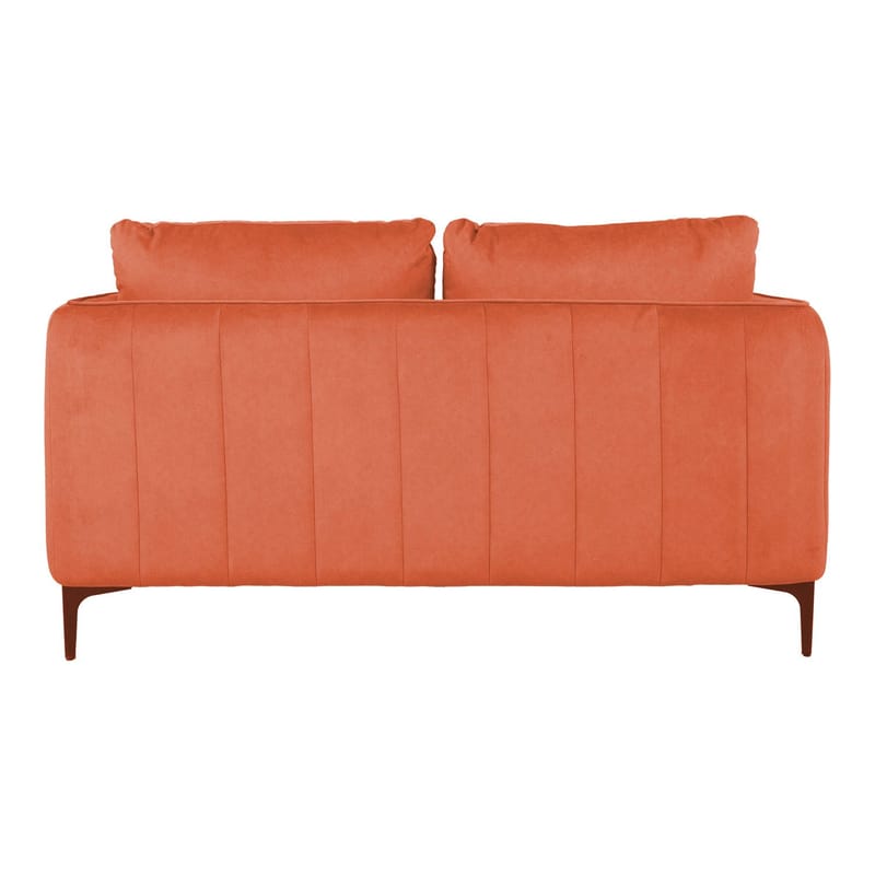 Sofa HOME4YOU Bianka 2-seter Oransje - oransje - Møbler - Sofaer - Fløyel sofaer