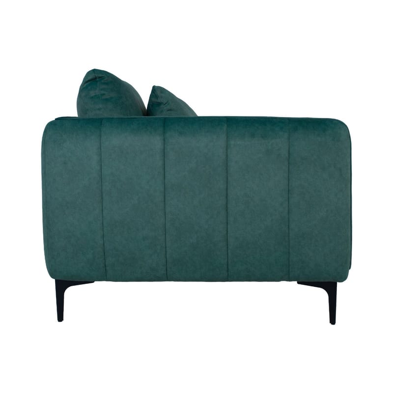 Sofa HOME4YOU Bianka 3-seter Grønn - grønn - Møbler - Sofaer - Fløyel sofaer