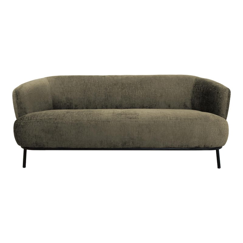 Sofa HOME4YOU Gemala 2,5-seter Beige - beige - Møbler - Sofaer - Fløyel sofaer