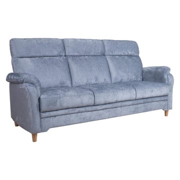 Sofa HOME4YOU Ingrid 3-seter Gråblå - gråblå - Møbler - Sofaer - Fløyel sofaer