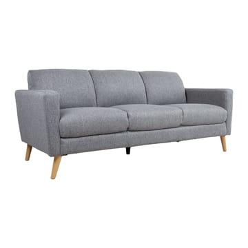 Sofa HOME4YOU Kaili 3-seter Grå - grå - Møbler - Sofaer - Sofa 3 seter