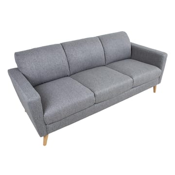 Sofa HOME4YOU Kaili 3-seter Grå - grå - Møbler - Sofaer - Sofa 3 seter