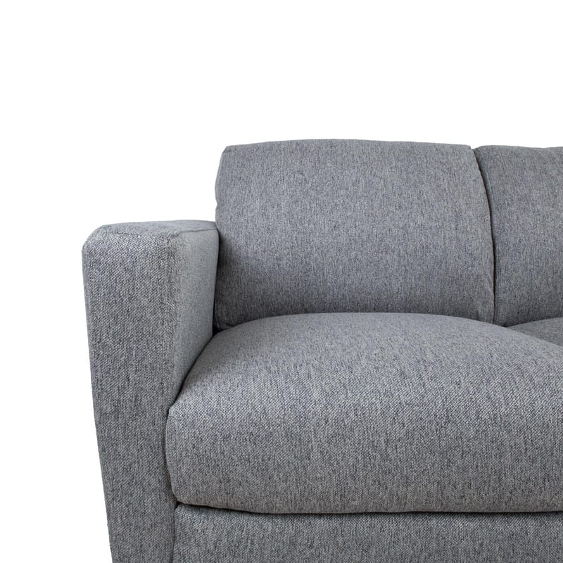 Sofa HOME4YOU Kaili 3-seter Grå - grå - Møbler - Sofaer - Sofa 3 seter