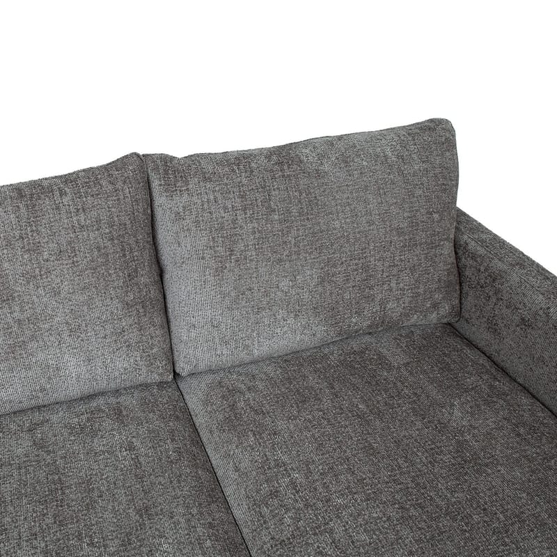 Sofa HOME4YOU Linell 2-seter Gråbrun - gråbrun - Møbler - Sofaer - 2 seter sofa