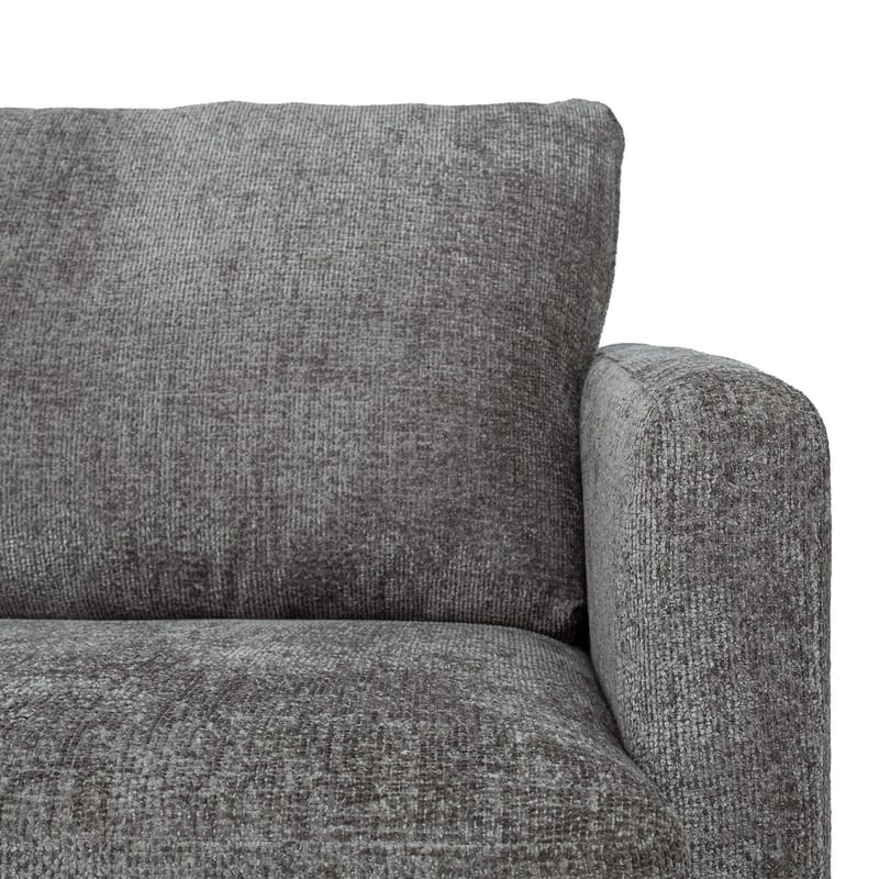 Sofa HOME4YOU Linell 2-seter Gråbrun - gråbrun - Møbler - Sofaer - 2 seter sofa