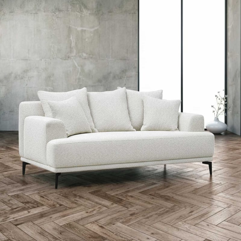 Sofa HOME4YOU Magnolia 2-seter lys beige - lys beige - Møbler - Sofaer - 2 seter sofa