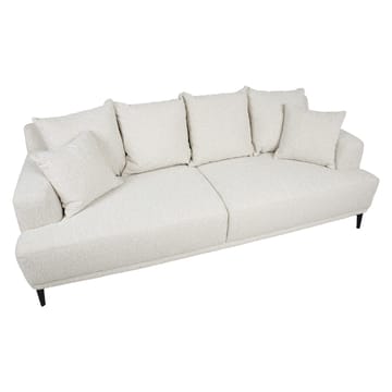 Sofa HOME4YOU Magnolia 3-seter lys beige - lys beige - Møbler - Sofaer - Sofa 3 seter