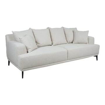 Sofa HOME4YOU Magnolia 3-seter lys beige - lys beige - Møbler - Sofaer - Sofa 3 seter