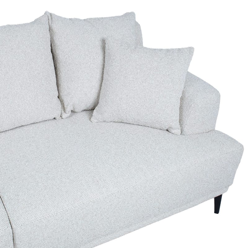 Sofa HOME4YOU Magnolia 4-seter lys beige - Lys beige - Møbler - Sofaer - 4 seter sofa
