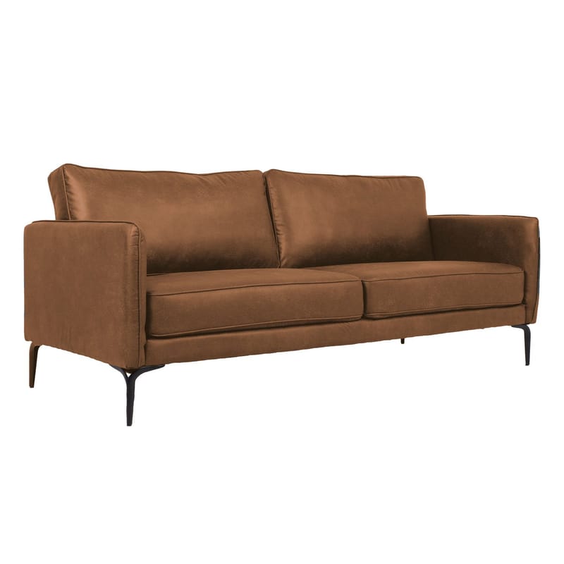 Sofa HOME4YOU Sofia 3-seter Brun, Brun