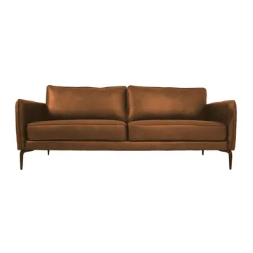 Sofa HOME4YOU Sofia 3-seter Brun - Brun - Møbler - Sofaer - Sofa 3 seter