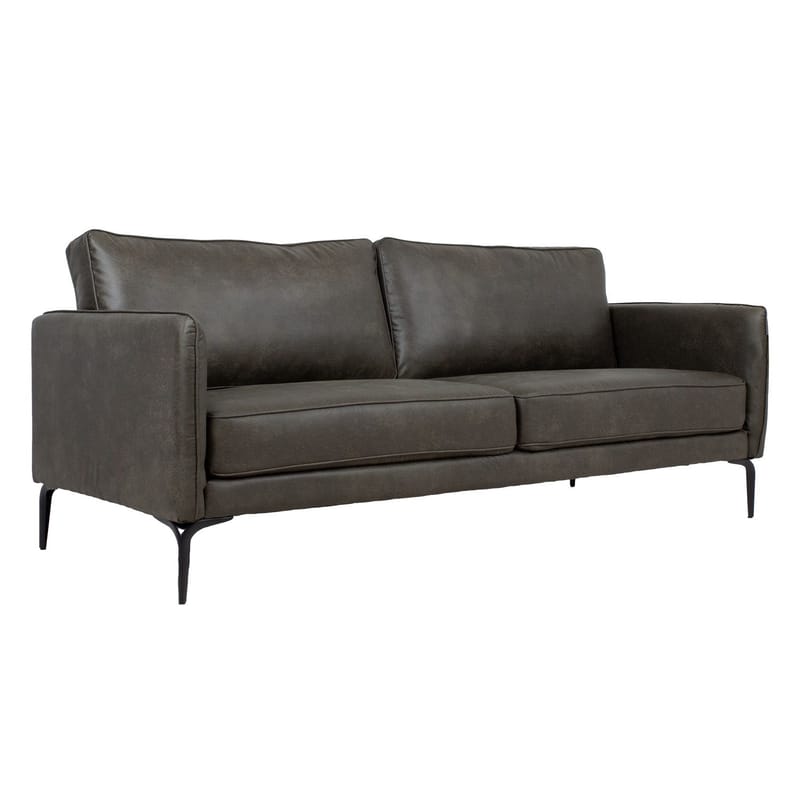 Sofa HOME4YOU Sofia 3-seter Mørk oliven, Mørk oliven