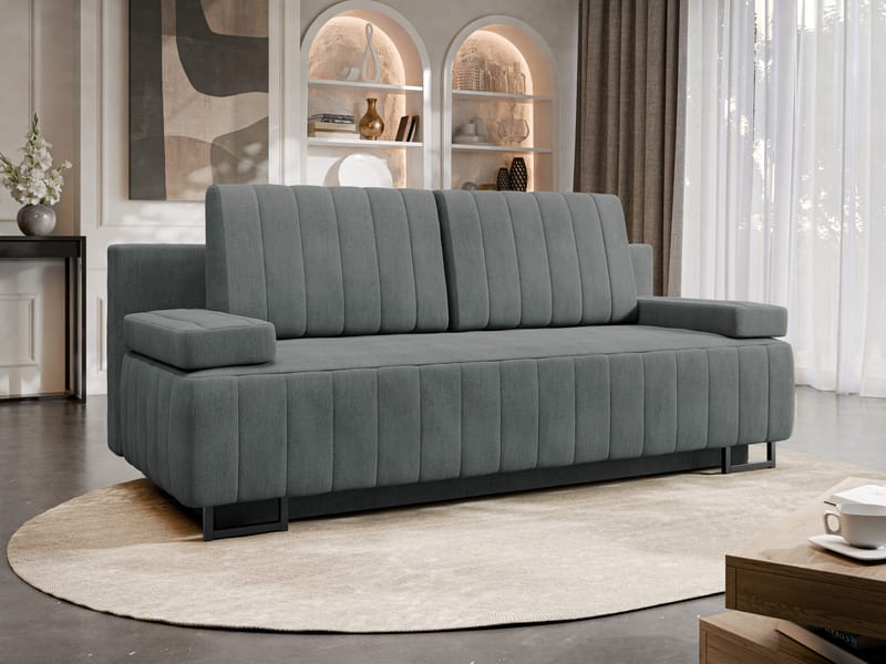 sofa Laguna Lumo 75 - grå - Møbler - Sofaer - Sovesofaer