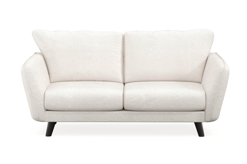 Trend Lyx 2-seters Sofa i Bouclé - Hvit - Møbler - Sofaer - 2 seter sofa