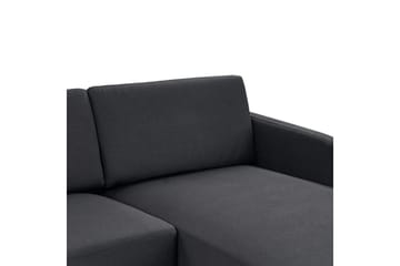 2-sitssoffa Beliani Breda Högervänd Right-faced - Møbler - Sofaer - Sofa med sjeselong