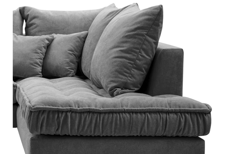 3-seters Hjørnesofa - Blå - Møbler - Sofaer - Sofa med sjeselong