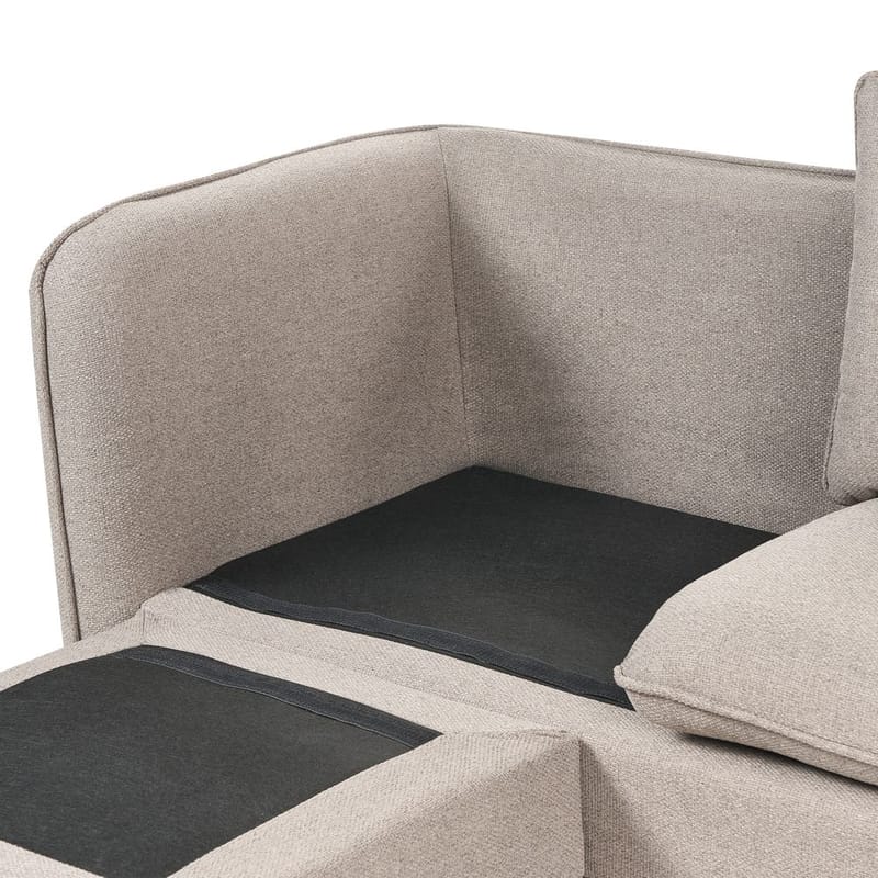 3-seters sofa Dalvik - Brun - Møbler - Sofaer - Hjørnesofa