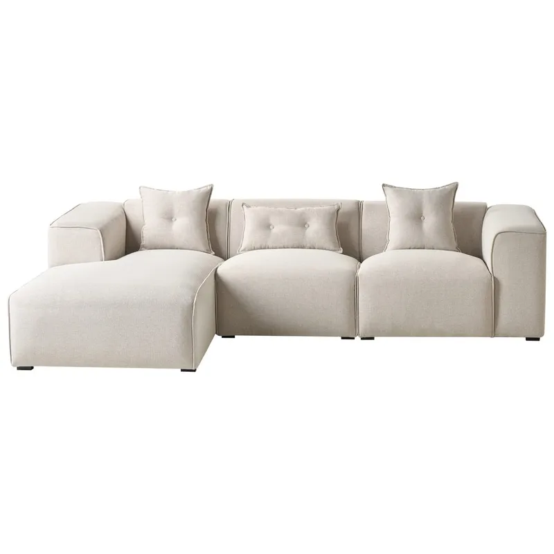 3-seters sofa Dolva - Møbler - Sofaer - Sofa med sjeselong