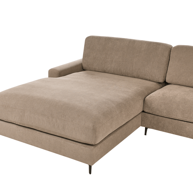 3-seters sofa Maloy høyrevendt - Brun - Møbler - Sofaer - Sofa med sjeselong