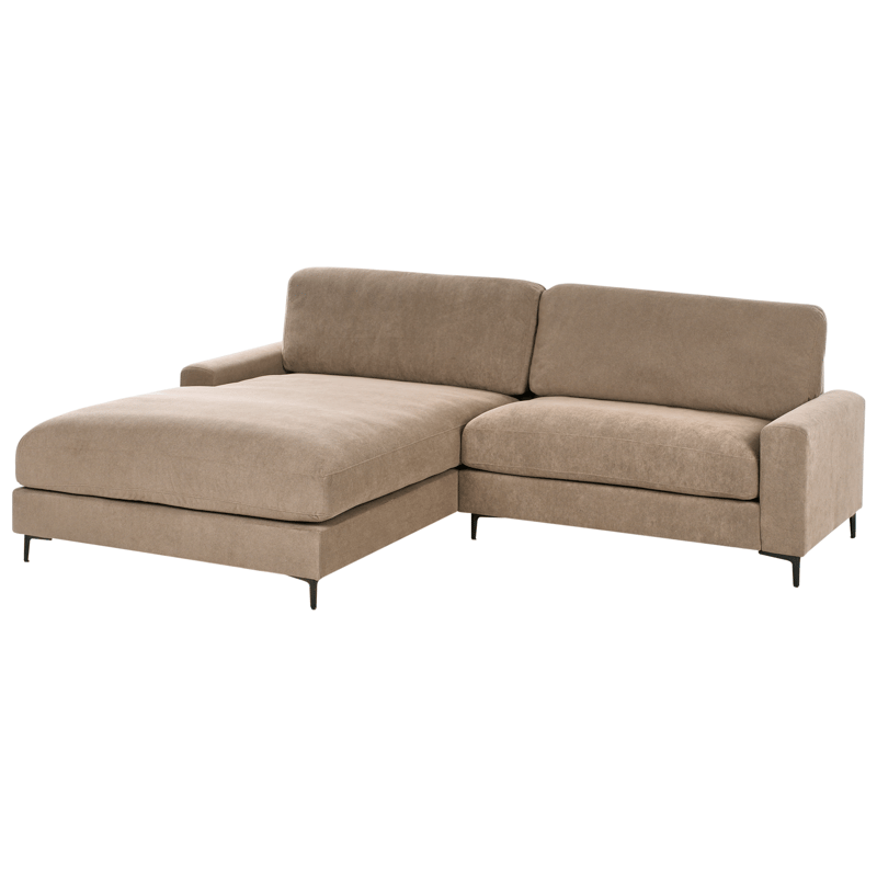 3-seters sofa Maloy høyrevendt - Brun - Møbler - Sofaer - Sofa med sjeselong