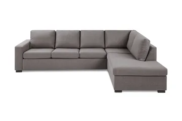 Crazy Limited Edition 4-seters Høyrevendt L-formet Sjeselongsofa i Stoff