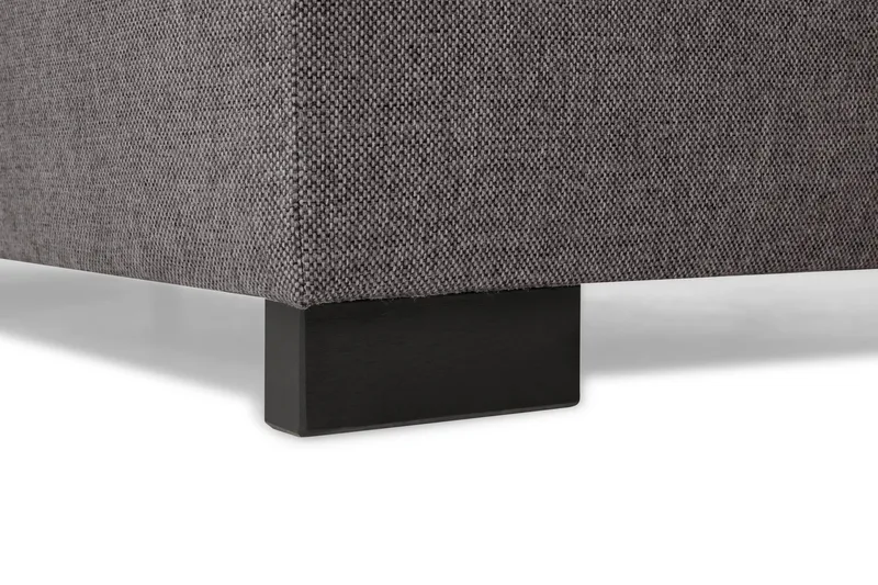 Crazy Limited Edition 4-seters Høyrevendt L-formet Sjeselongsofa i Stoff - Grå - Møbler - Sofaer - Sofa med sjeselong - 4 seters sofa med divan