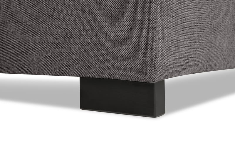 Crazy Limited Edition 4-seters Venstrevendt L-formet Dyp Sjeselongsofa i Stoff - Grå - Møbler - Sofaer - Sofa med sjeselong
