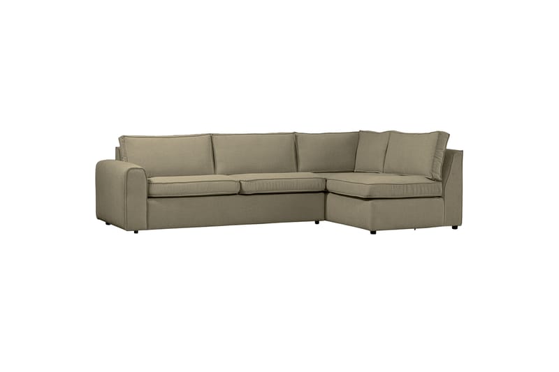 Freek Sofa med Sjeselong 3-seter - Lysegrønn - Sofa med sjeselong - 3 seters sofa med divan