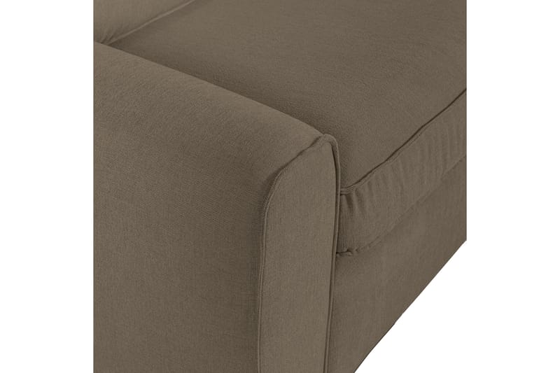 Freek Sofa med Sjeselong 3-seter - Mørk Sand - Sofa med sjeselong - 3 seters sofa med divan