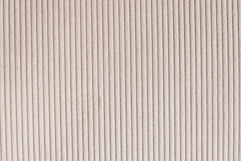 Menard 4-seters Venstrevendt L-formet Sjeselongsofa + Fotskammel i Manchester - Beige - Møbler - Sofaer - Sofa med sjeselong - 3 seters sofa med divan
