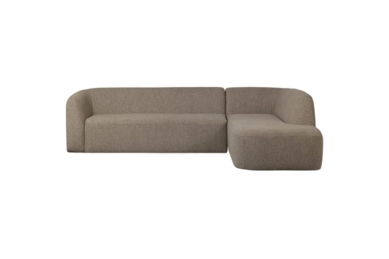 Mooli Sofa med Sjeselong 3-seter - Lyse brun - Møbler - Sofaer - Sofa med sjeselong - 3 seters sofa med divan