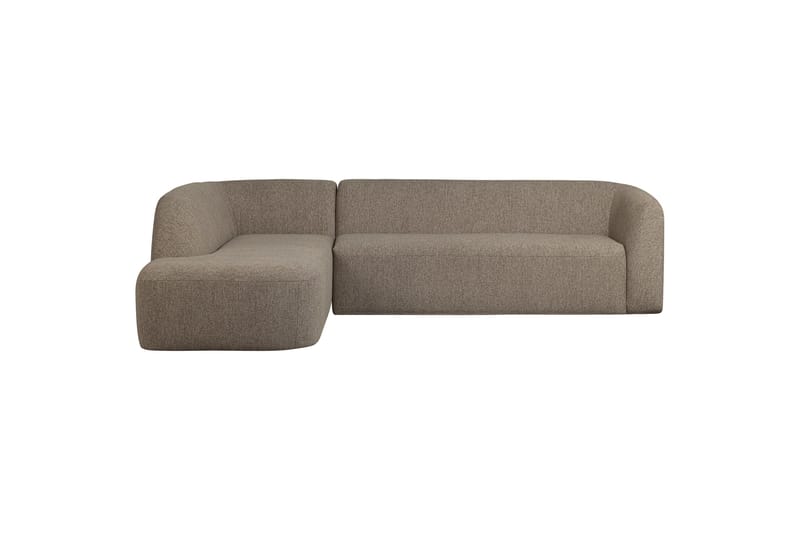 Mooli Sofa med Sjeselong 3-seter - Lyse brun - Sofa med sjeselong - 3 seters sofa med divan