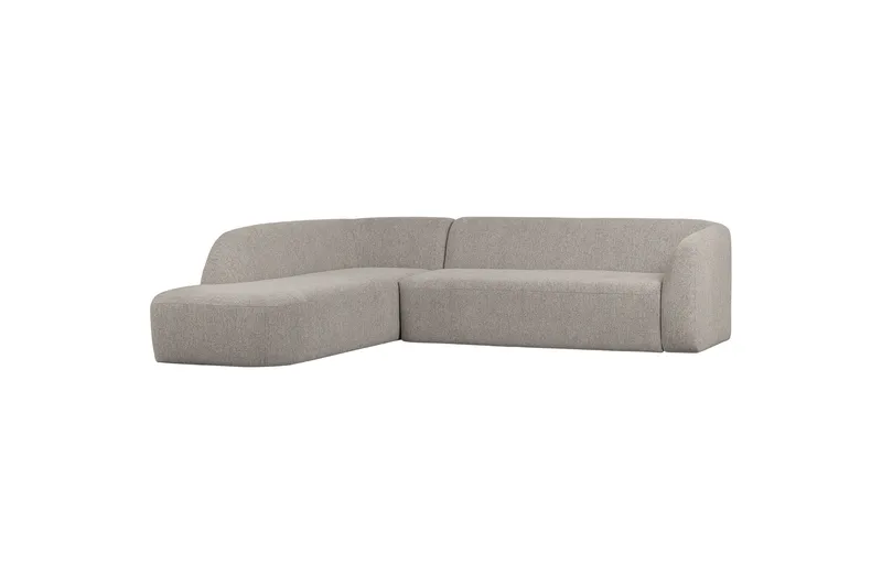 Mooli Sofa med Sjeselong 3-seter, Offwhite