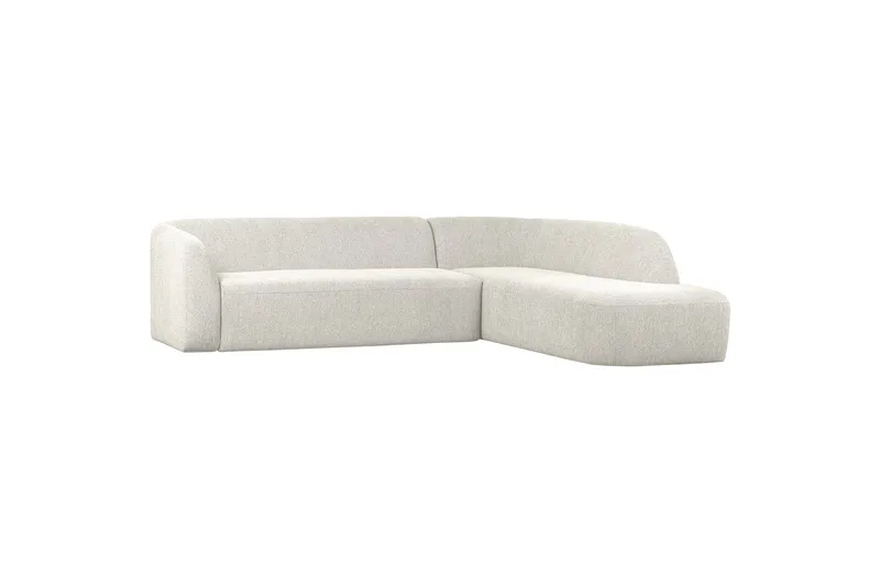Mooli Sofa med Sjeselong 3-seter - Pearl - Møbler - Sofaer - Sofa med sjeselong - 3 seters sofa med divan