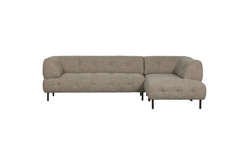 Ranta Sofa med Sjeselong 3-seter - Brun - Møbler - Sofaer - Sofa med sjeselong - 3 seters sofa med divan