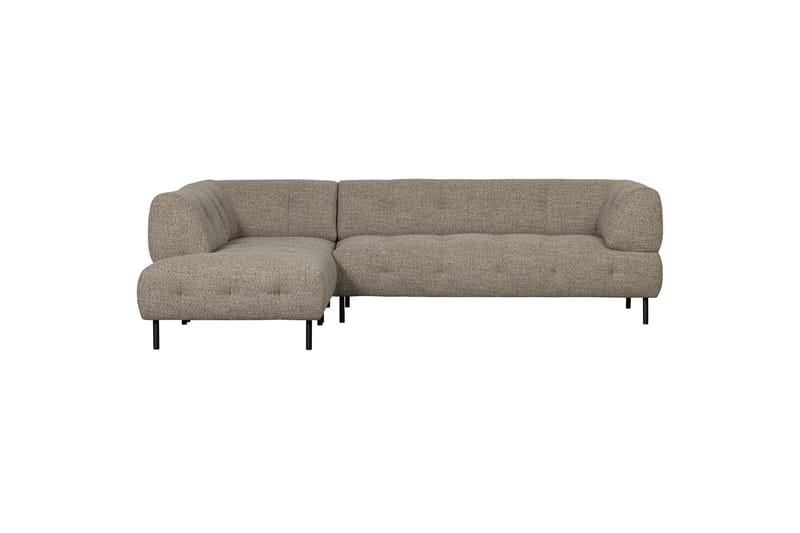 Ranta Sofa med Sjeselong 3-seter - Brun - Sofa med sjeselong - 3 seters sofa med divan