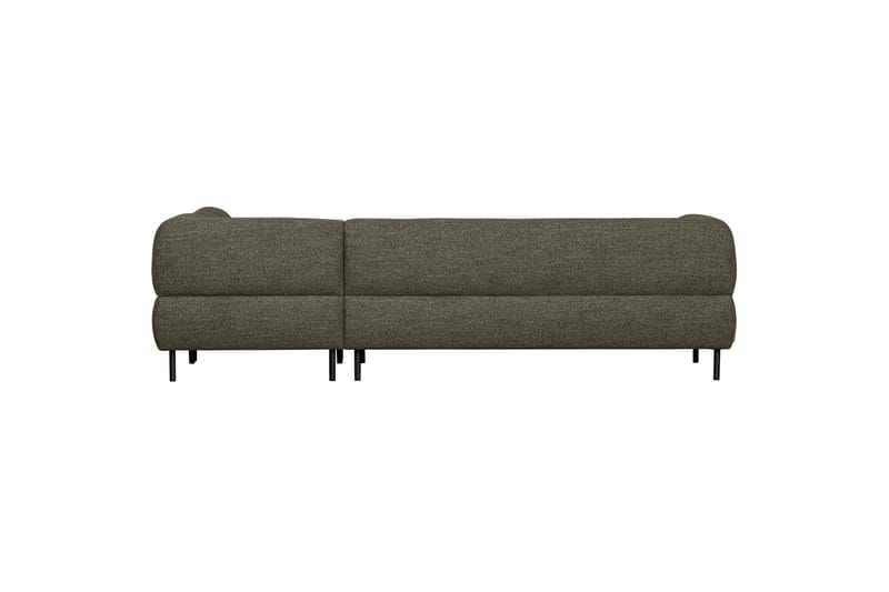 Ranta Sofa med Sjeselong 3-seter - Grønnmelange - Sofa med sjeselong - 3 seters sofa med divan