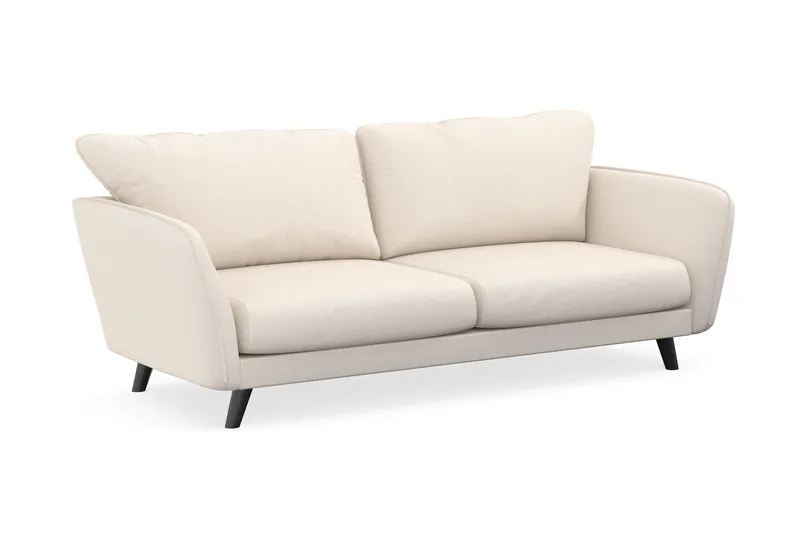Trend Lyx 3-seters Manchestersofa - Beige - Møbler - Sofaer - Sofa 3 seter