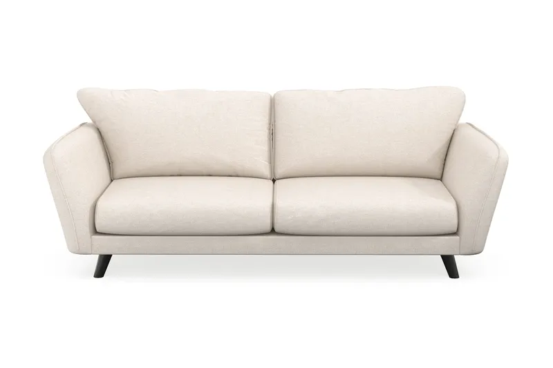 Trend Lyx 3-seters Stoffsofa, Beige