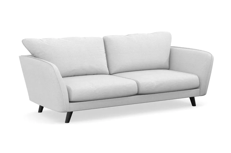 Trend Lyx 3-seters Stoffsofa - Lys grå - Møbler - Sofaer - Sofa 3 seter