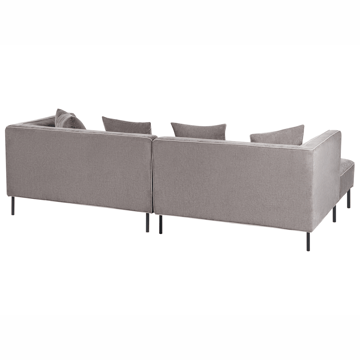 3-seters sofa Sater høyrevendt - Taupe - Møbler - Sofaer - Sofa med sjeselong