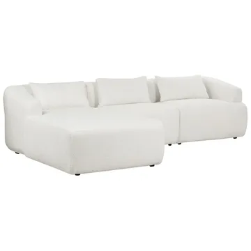 3-seters sofa Svansele - Hvit/Høyrevendt - Møbler - Sofaer - Hjørnesofa